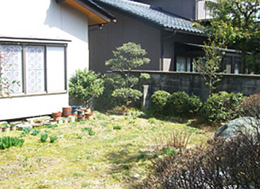 家周り庭園