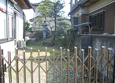 家周り庭園